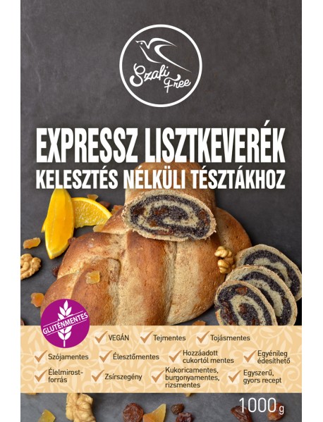 SZAFI FREE EXPRES MÚČNA ZMES  NA PRÍPRAVU CESTA BEZ KYSNUTIA 1000g